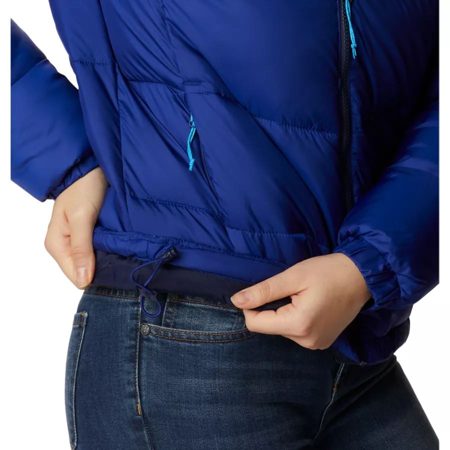 Women's Puffect Color Blocked Jacket Dark Sapphire/Blue Chill/Nocturnal Columbia