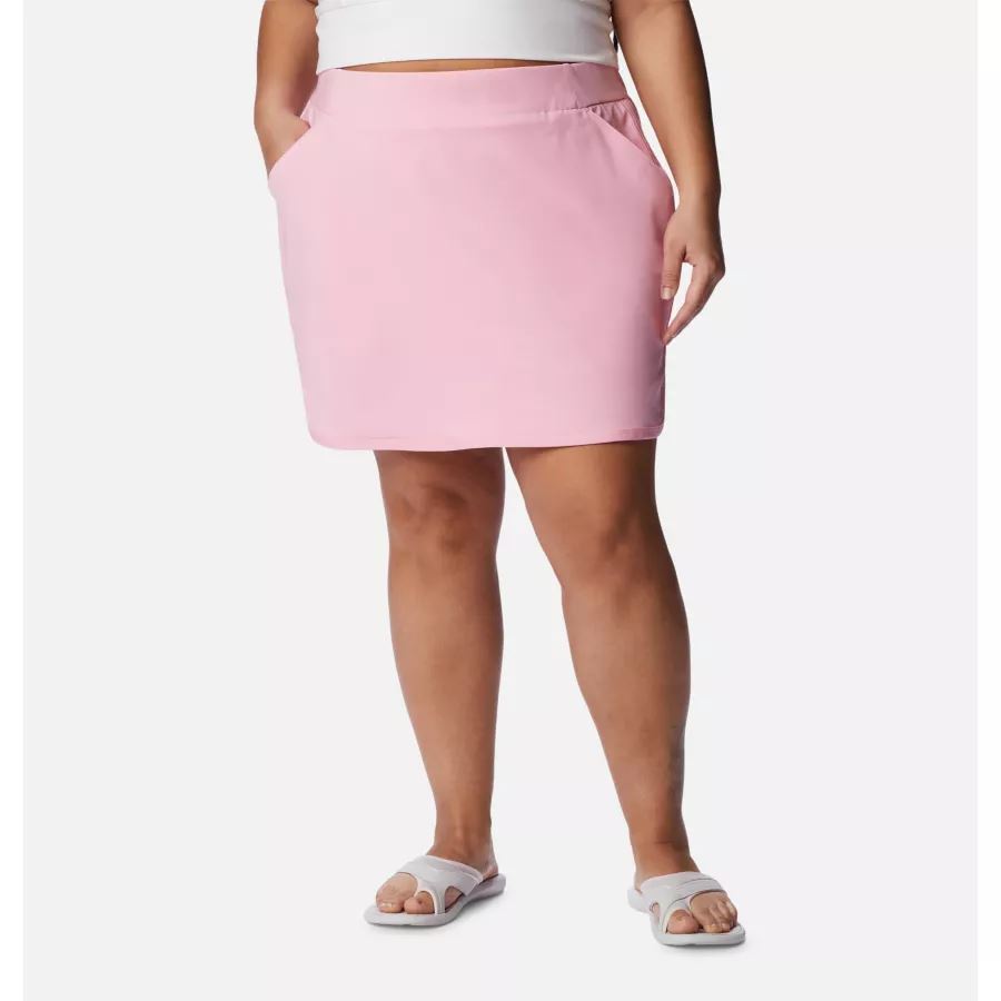 Women's Sandy Creek Stretch Skort Plus Size Wild Rose Columbia
