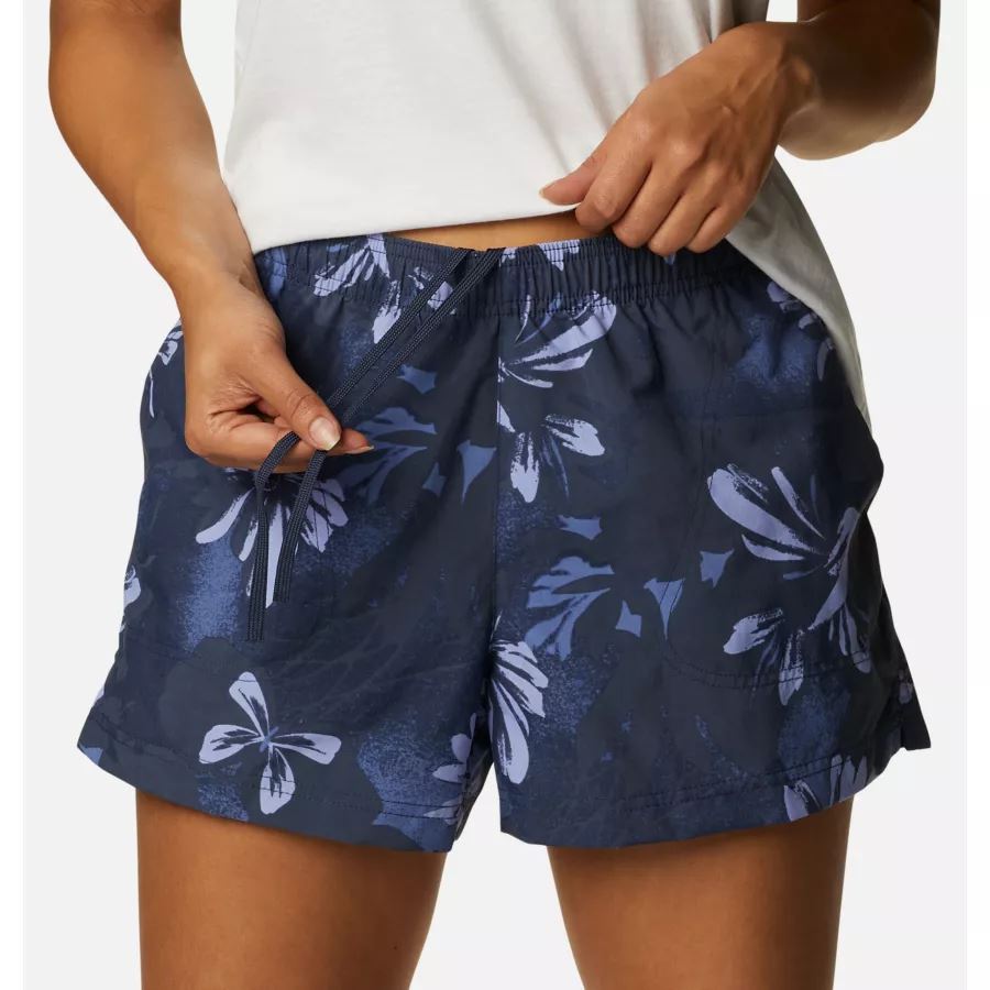 Women's Sandy River II Printed Shorts Nocturnal Daisy Party Columbia