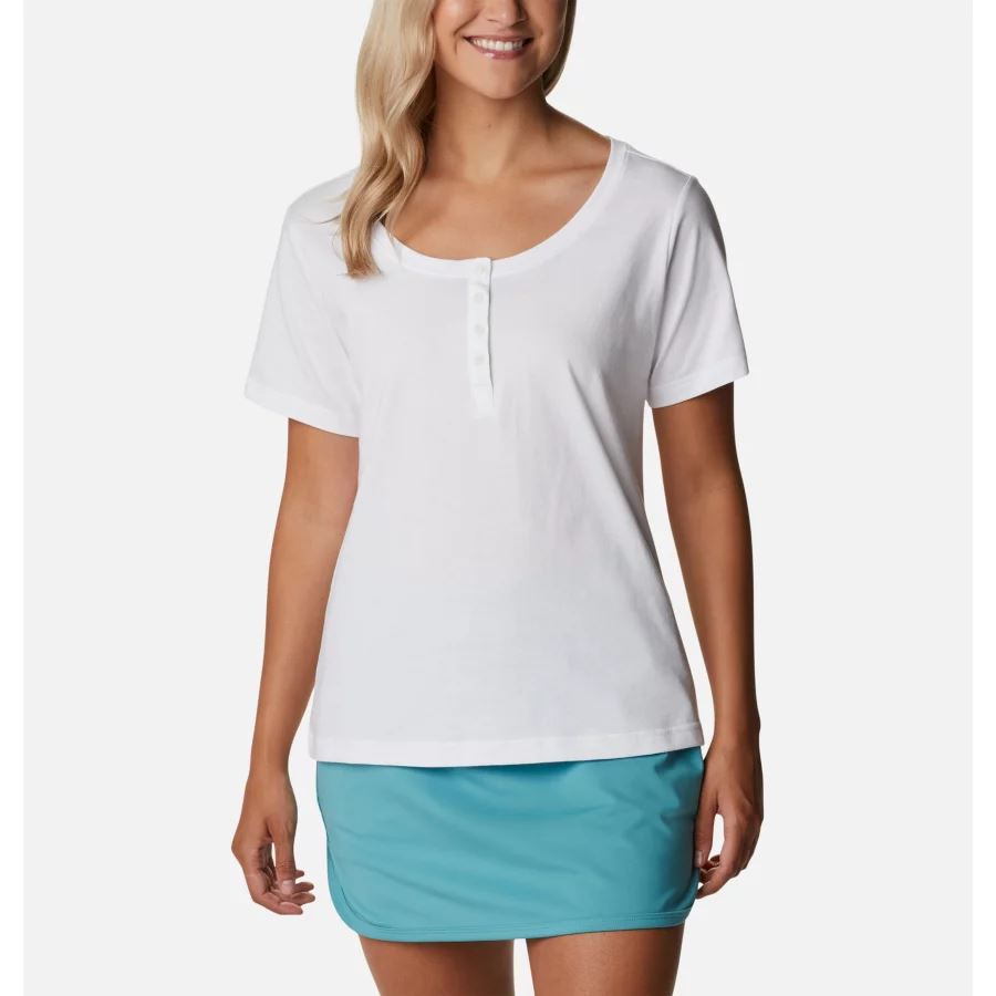 Women's Sapphire Point Henley White Columbia