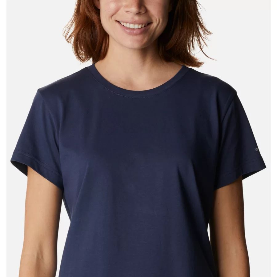 Women's Sapphire Point Short Sleeve Shirt Columbia Brand Nocturnal