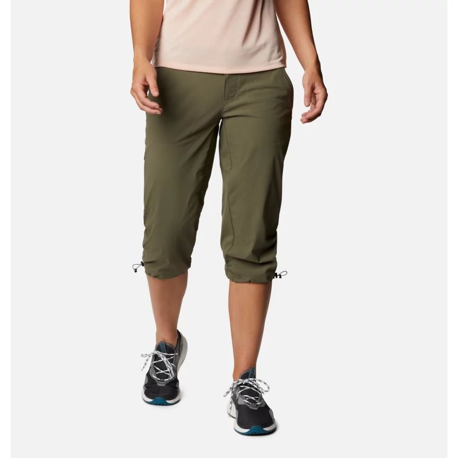 Women's Saturday Trail II Knee Pants Stone Green Columbia