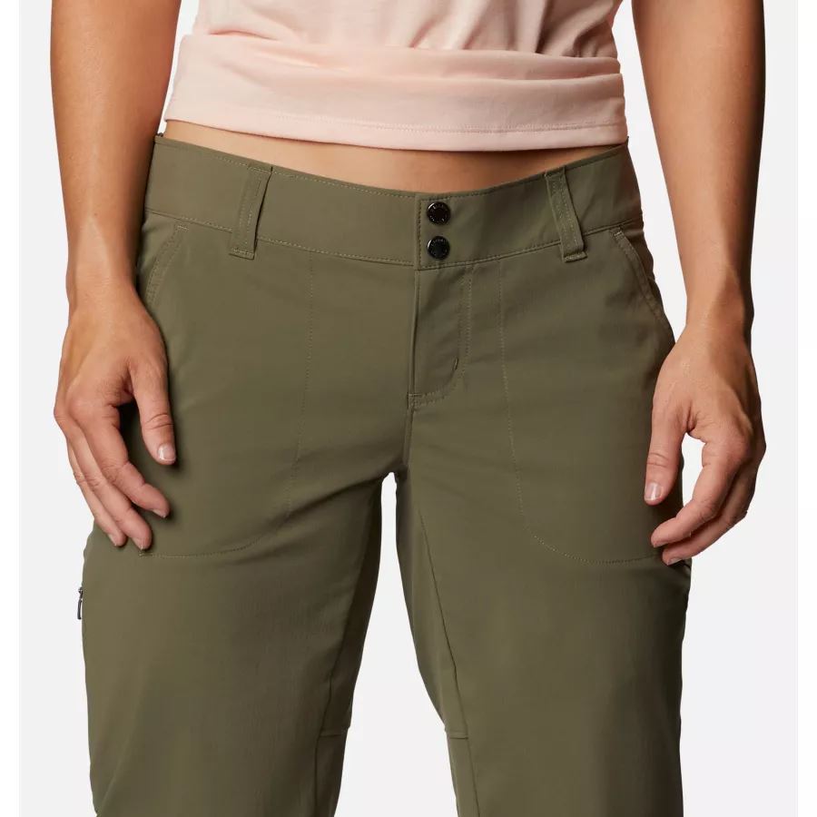 Women's Saturday Trail II Knee Pants Stone Green Columbia