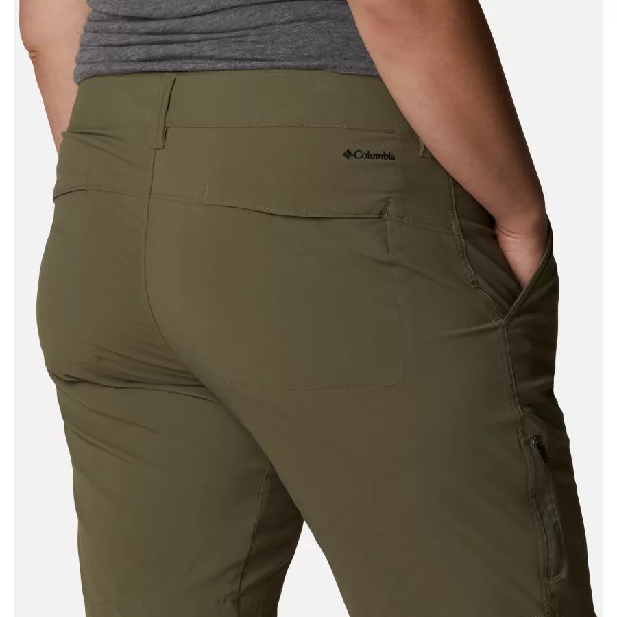 Women's Saturday Trail Long Shorts Plus Size Stone Green Columbia