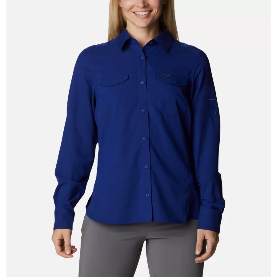 Women's Silver Ridge Lite Long Sleeve Columbia Dark Sapphire