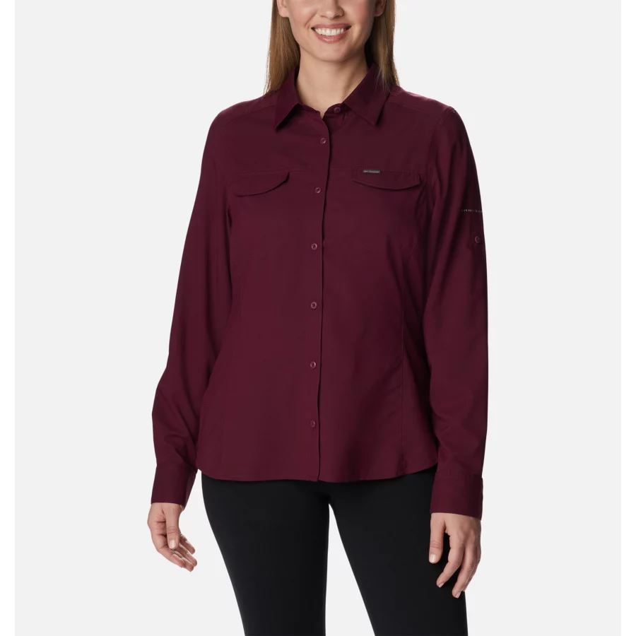 Women's Silver Ridge Lite Long Sleeve Columbia Marionberry