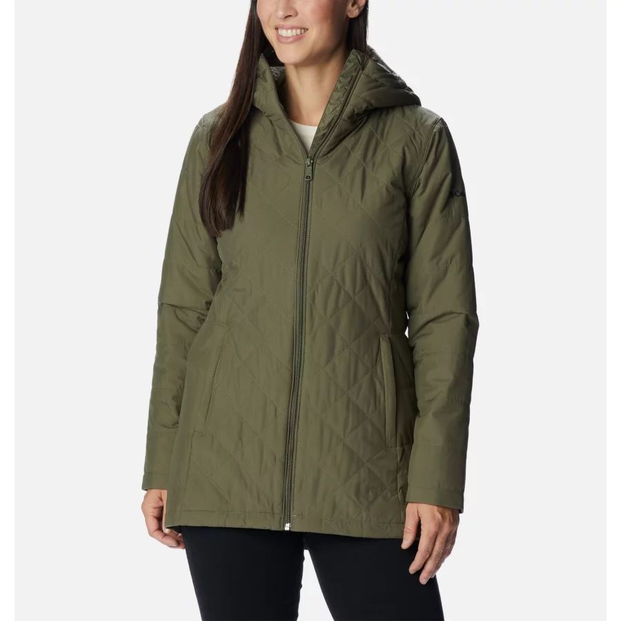 Women's Snowmelt Valley Lined Jacket Columbia Stone Green