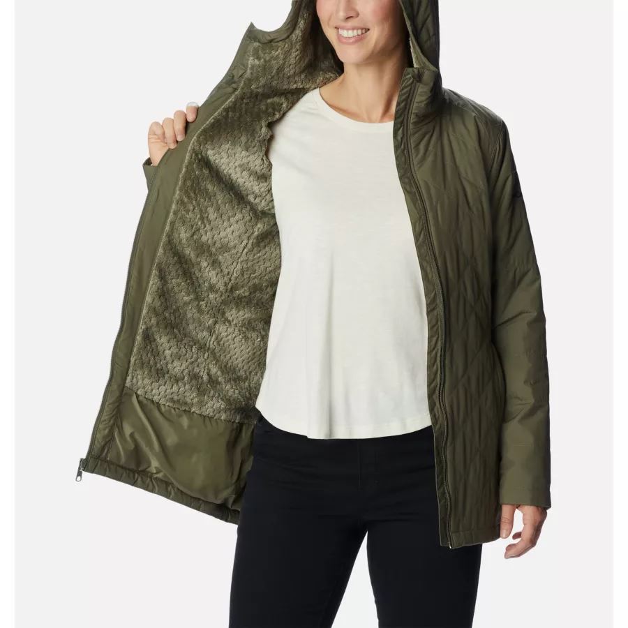 Women's Snowmelt Valley Lined Jacket Columbia Stone Green