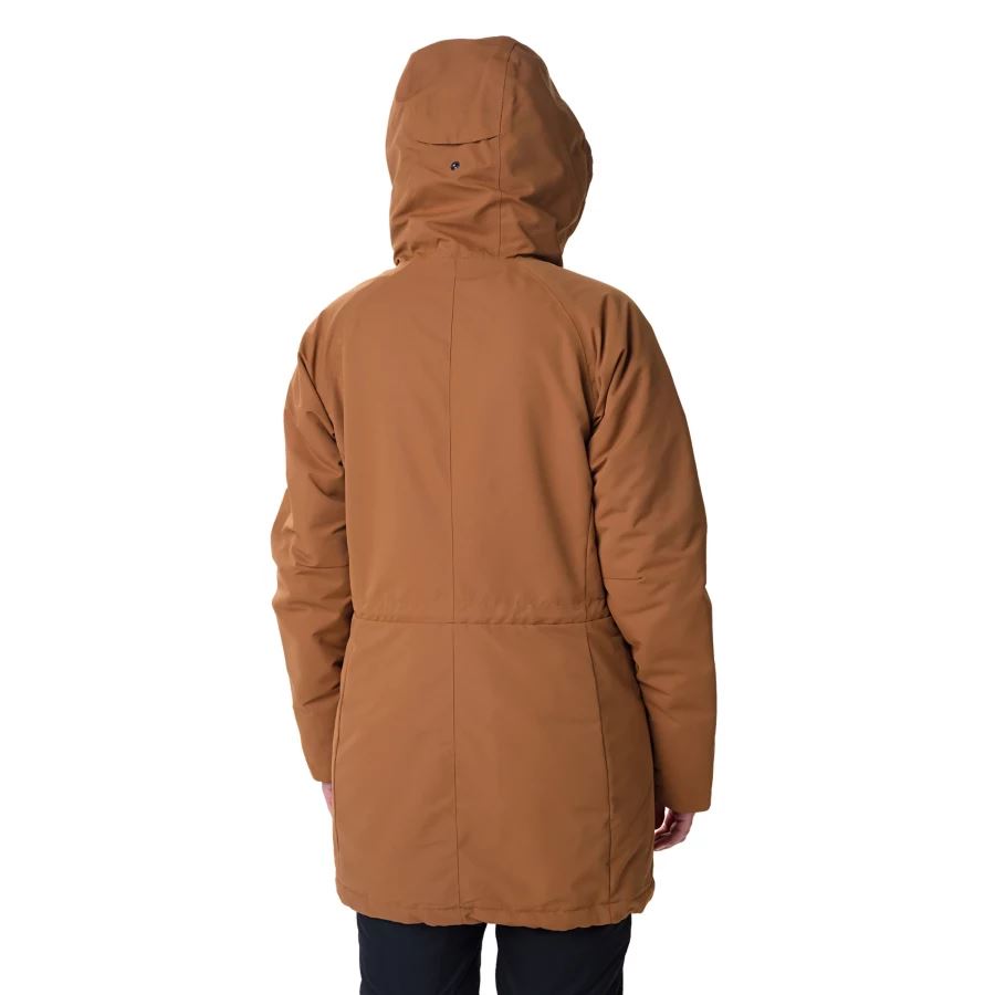 Women's South Canyon Sherpa Lined Waterproof Parka Columbia Camel Brown