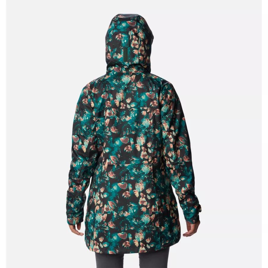 Women's Splash A Little II Jacket Columbia Spruce Solarized Print