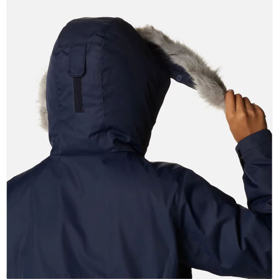 Women's Suttle Mountain Long Insulated Jacket Columbia Dark Nocturnal