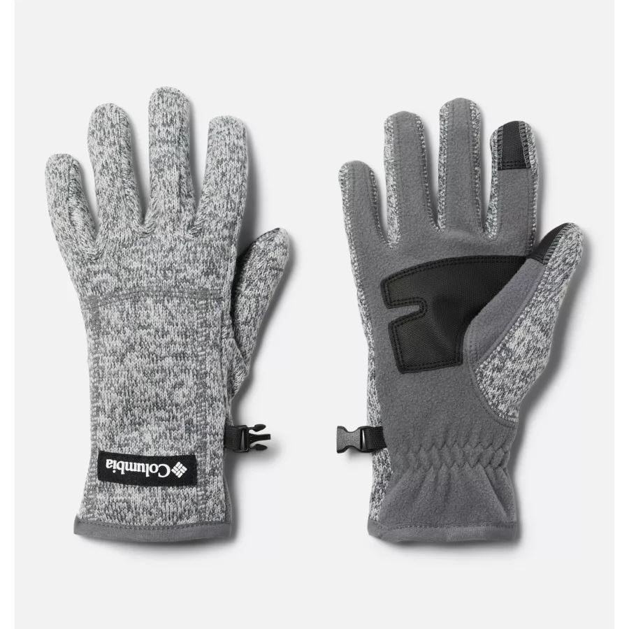 Women's Sweater Weather Fleece Gloves City Grey Heather Columbia