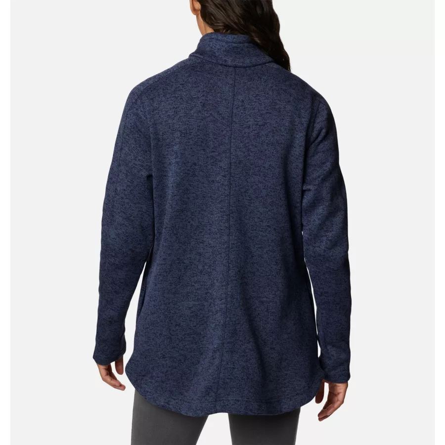 Women's Sweater Weather Fleece Tunic Dark Nocturnal Heather Columbia