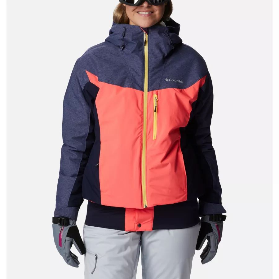Women's Sweet Shredder Insulated Jacket Neon Sunrise/Dark Nocturnal/Nocturnal Columbia