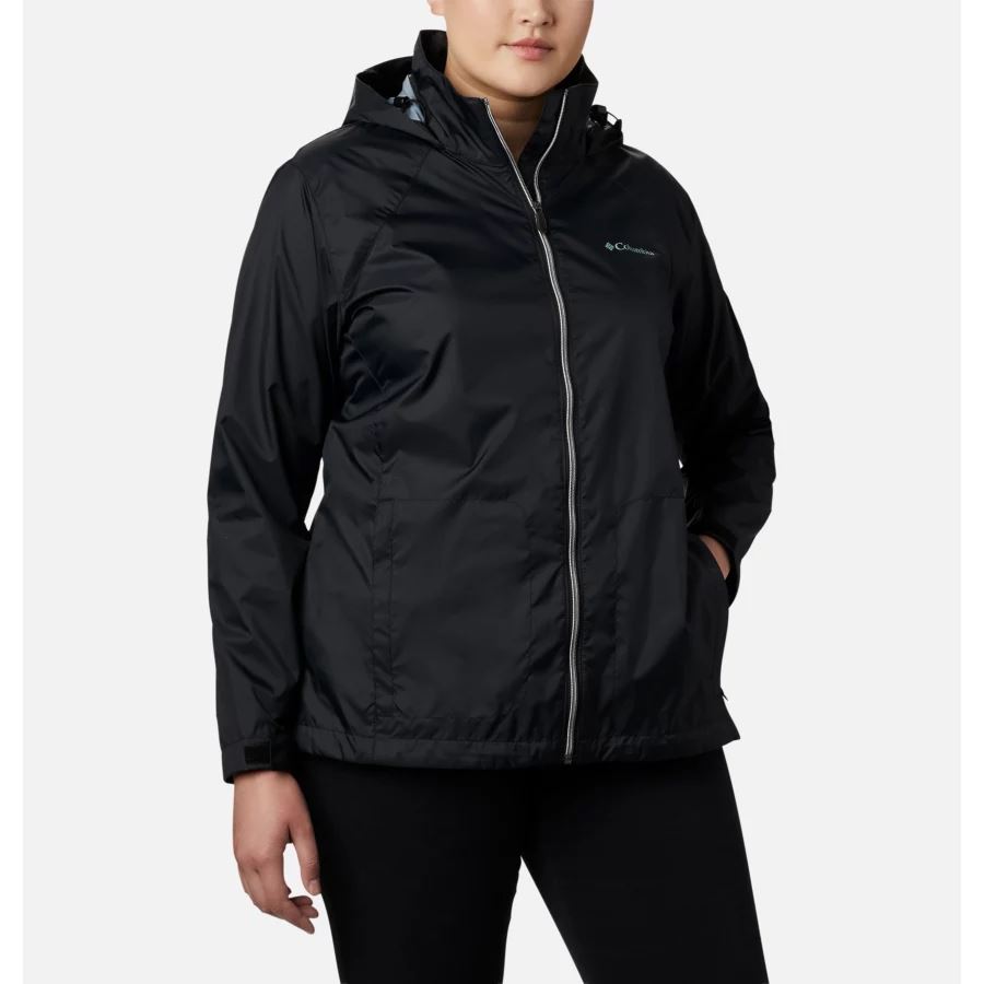 Women's Switchback III Jacket Plus Size Columbia Black