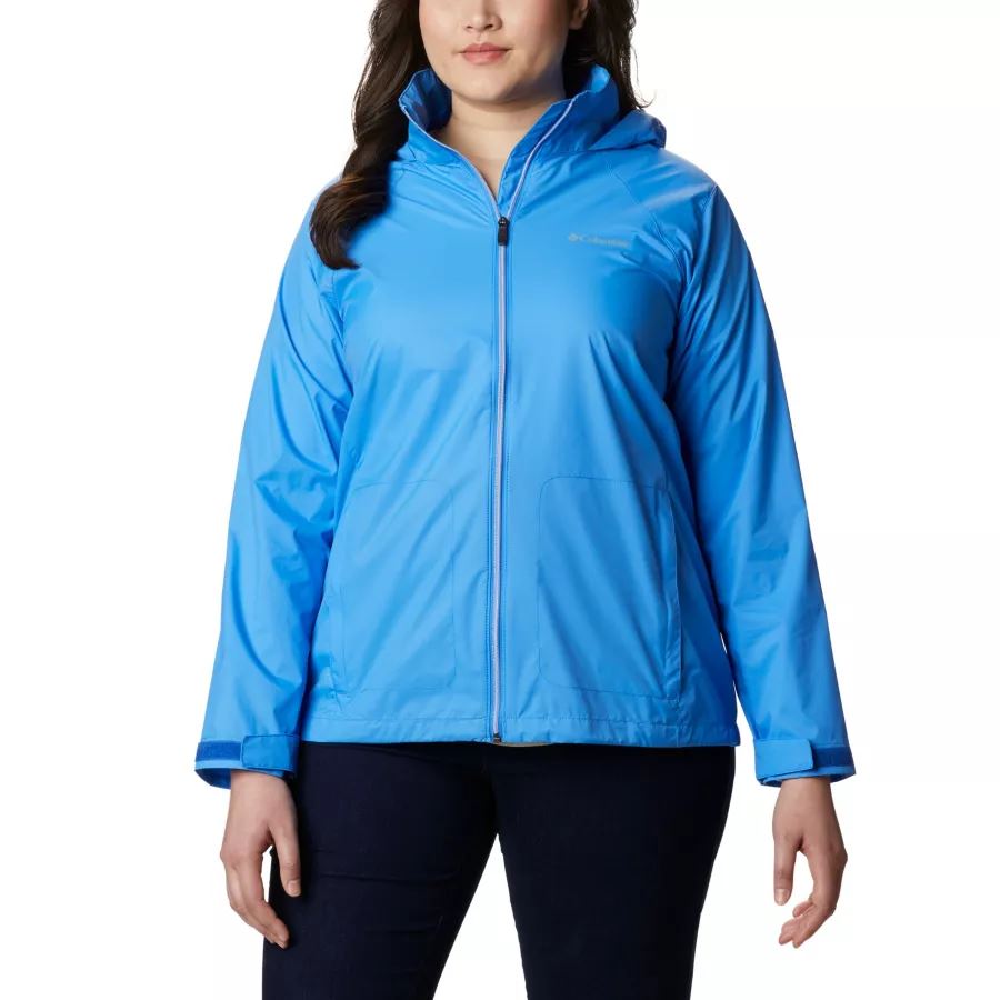 Women's Switchback III Jacket Plus Size Harbor Blue Columbia