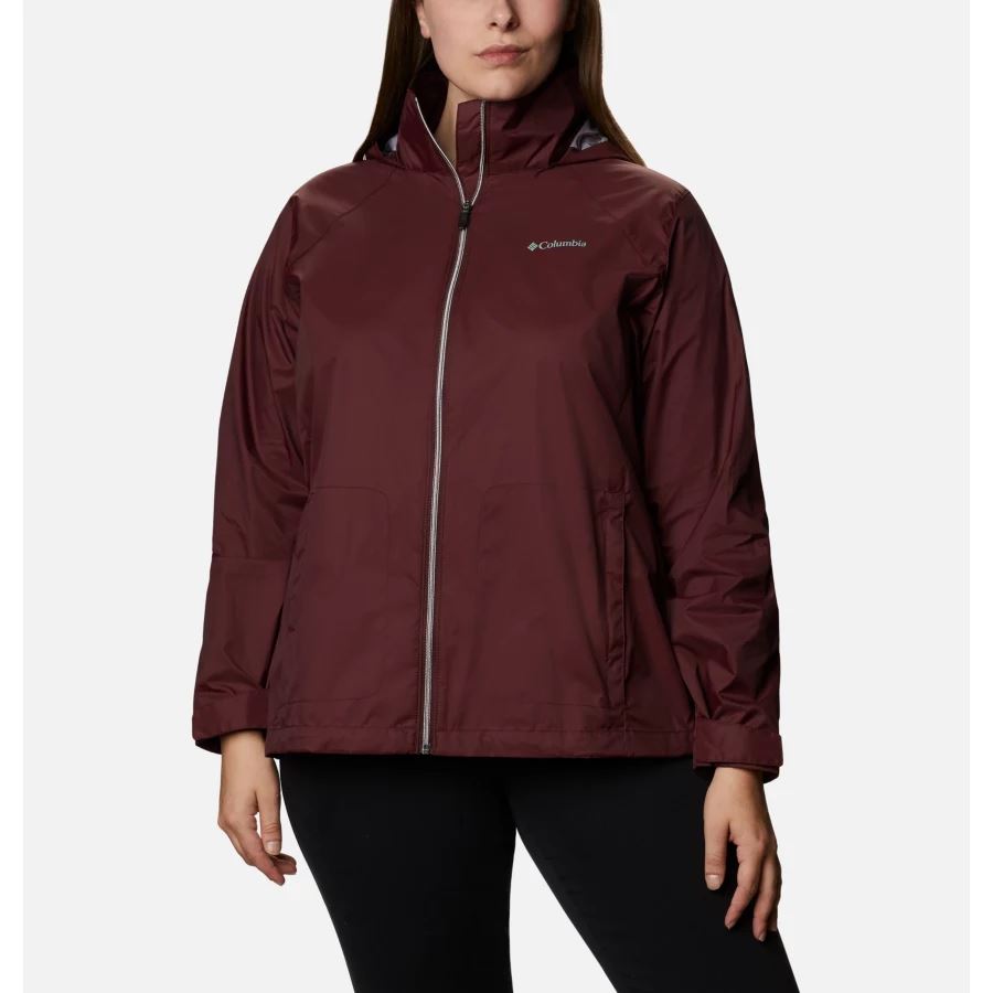 Women's Switchback III Jacket Plus Size Malbec Columbia