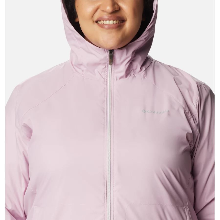 Women's Switchback Lined Long Jacket Plus Size Aura Columbia