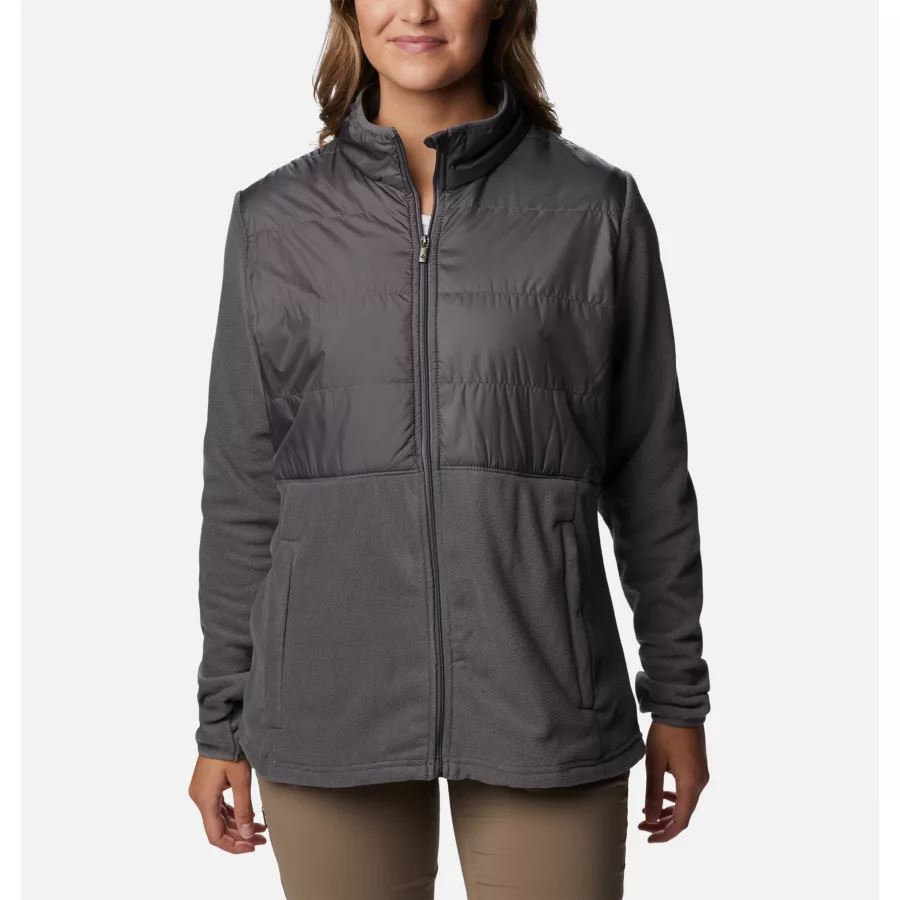 Women's Tamarancho Fleece Full Zip Jacket Columbia City Grey