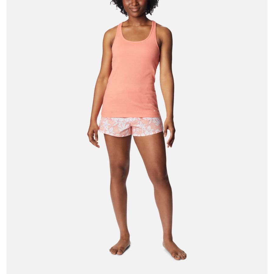 Women's Tank & Shorts Sleep Set Coral Reef / Lakeshore Floral Columbia