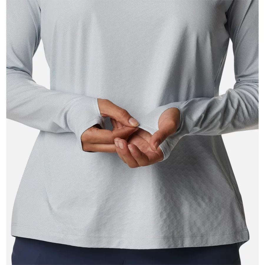 Women's Tidal Deflector Ice Long Sleeve Shirt Cirrus Grey Columbia