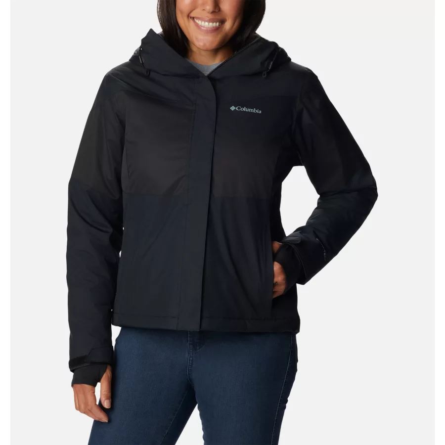 Women's Tipton Peak II Insulated Jacket Black Columbia Brand