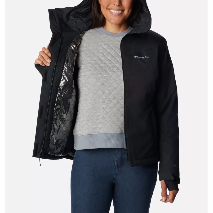 Women's Tipton Peak II Insulated Jacket Black Columbia Brand