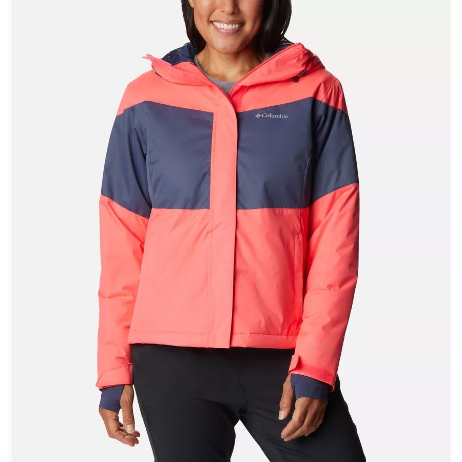 Women's Tipton Peak II Insulated Jacket Columbia Neon Sunrise/Nocturnal