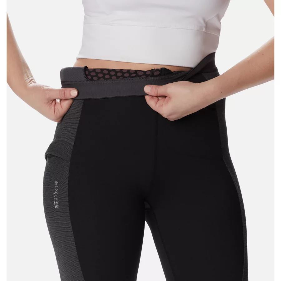 Women's Titan Pass Helix Leggings Columbia Black