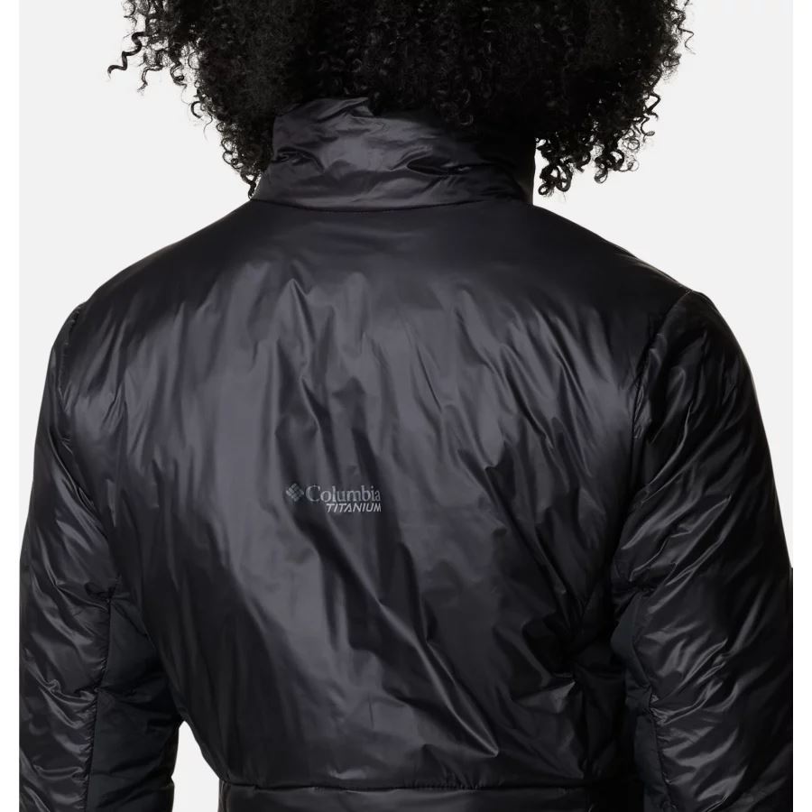 Women's Titan Pass Omni-Heat Infinity Double Wall Insulated Hybrid Jacket Black Columbia