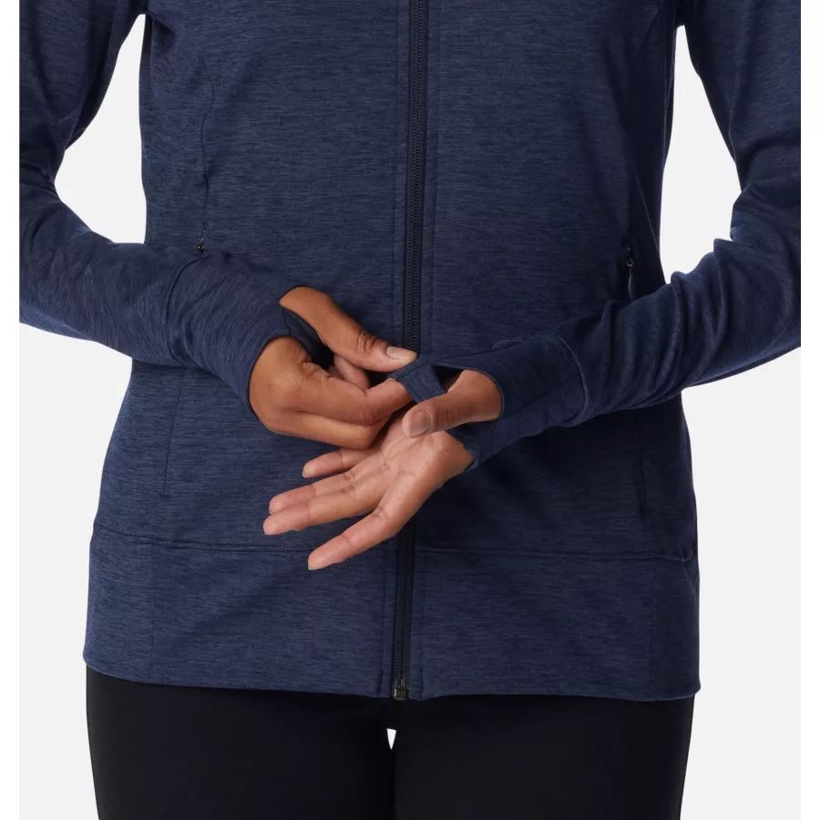 Women's Weekend Adventure Full Zip Jacket Columbia Dark Nocturnal Heather