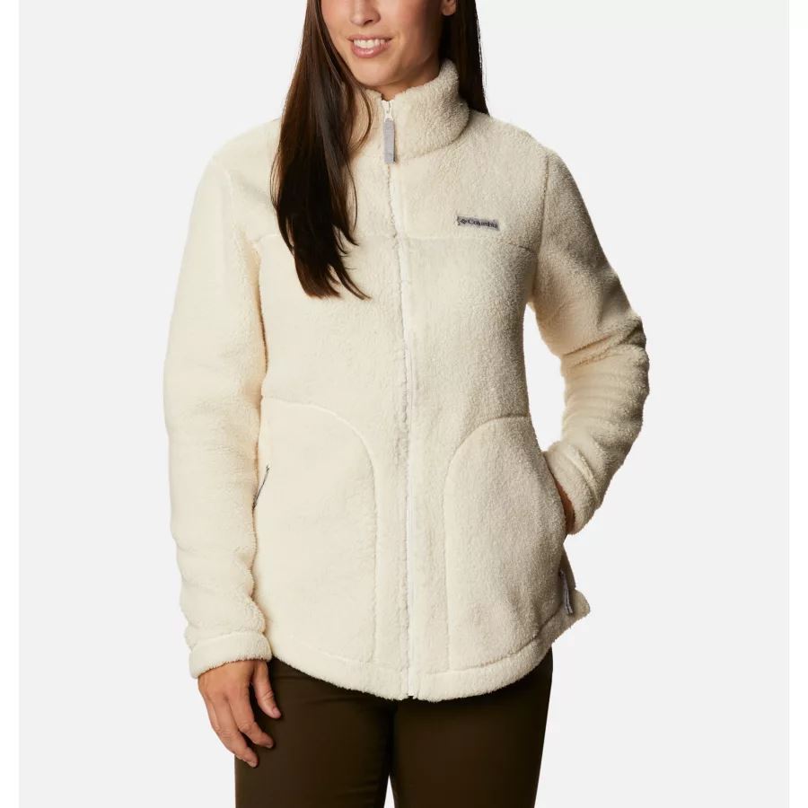 Women's West Bend Sherpa Jacket Chalk Columbia