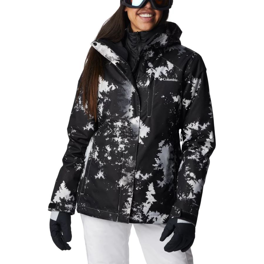 Women's Whirlibird IV Interchange Jacket Columbia White Lookup Print