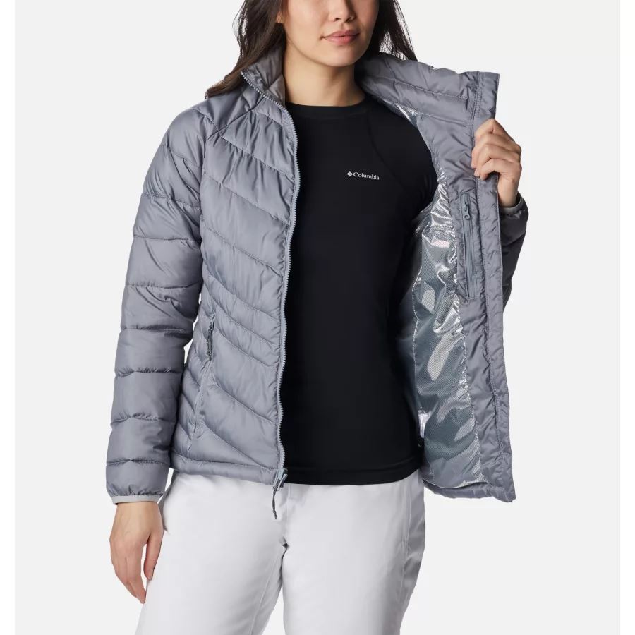 Women's Whirlibird IV Interchange Jacket White Terrain Print Columbia