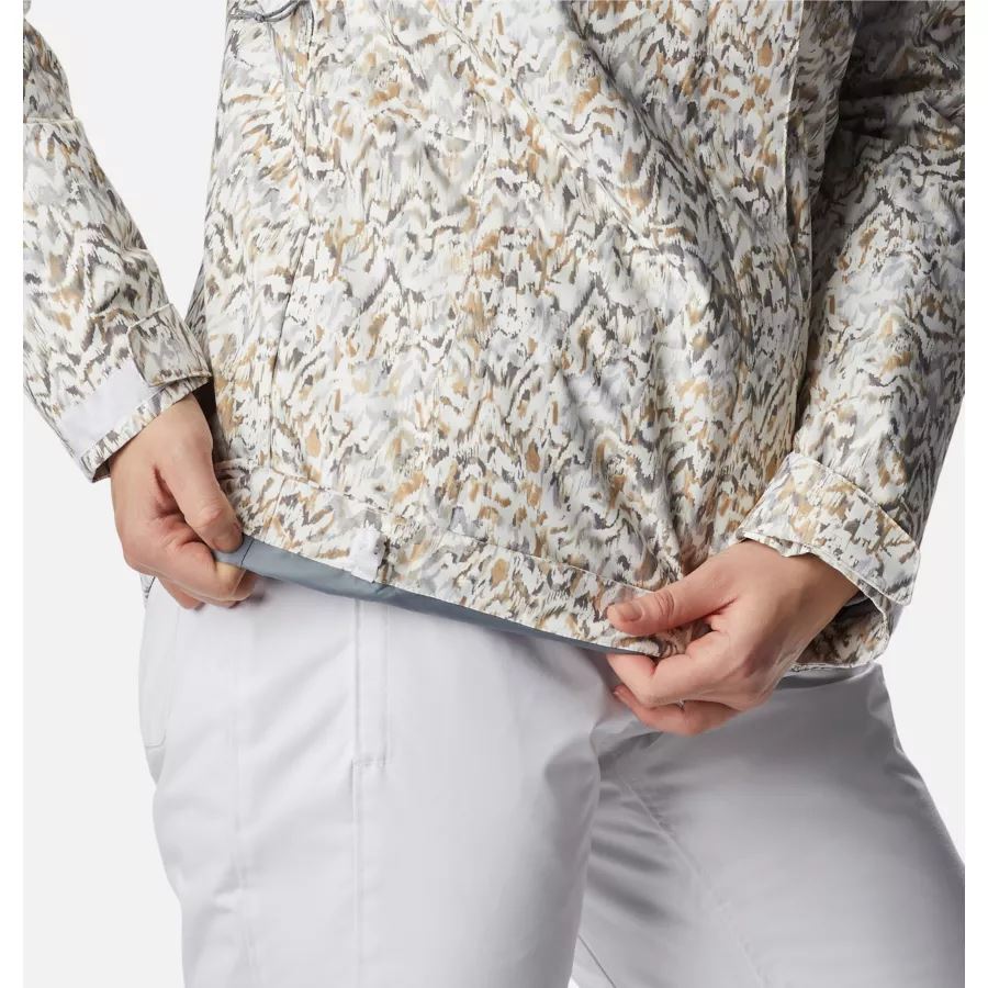 Women's Whirlibird IV Interchange Jacket White Terrain Print Columbia