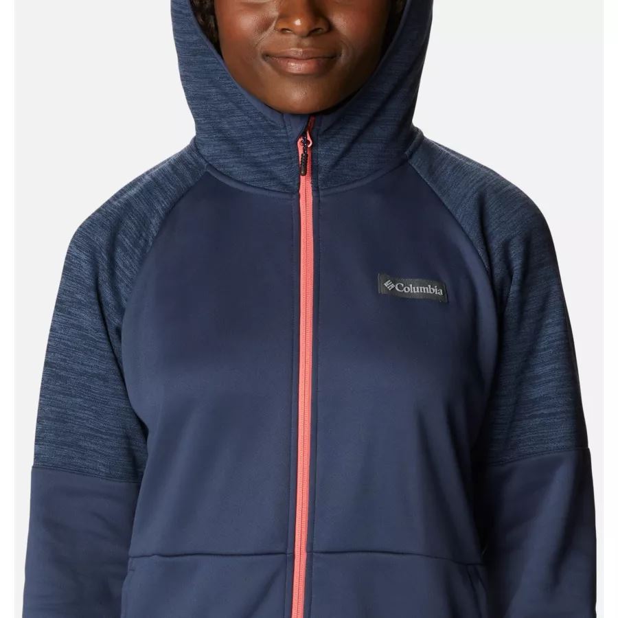 Women's Windgates Full Zip Fleece Jacket Columbia Nocturnal/Nocturnal Heather