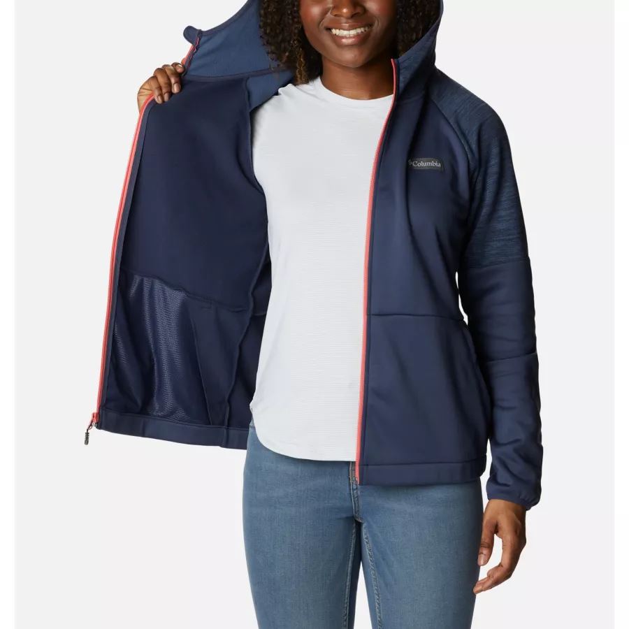 Women's Windgates Full Zip Fleece Jacket Columbia Nocturnal/Nocturnal Heather
