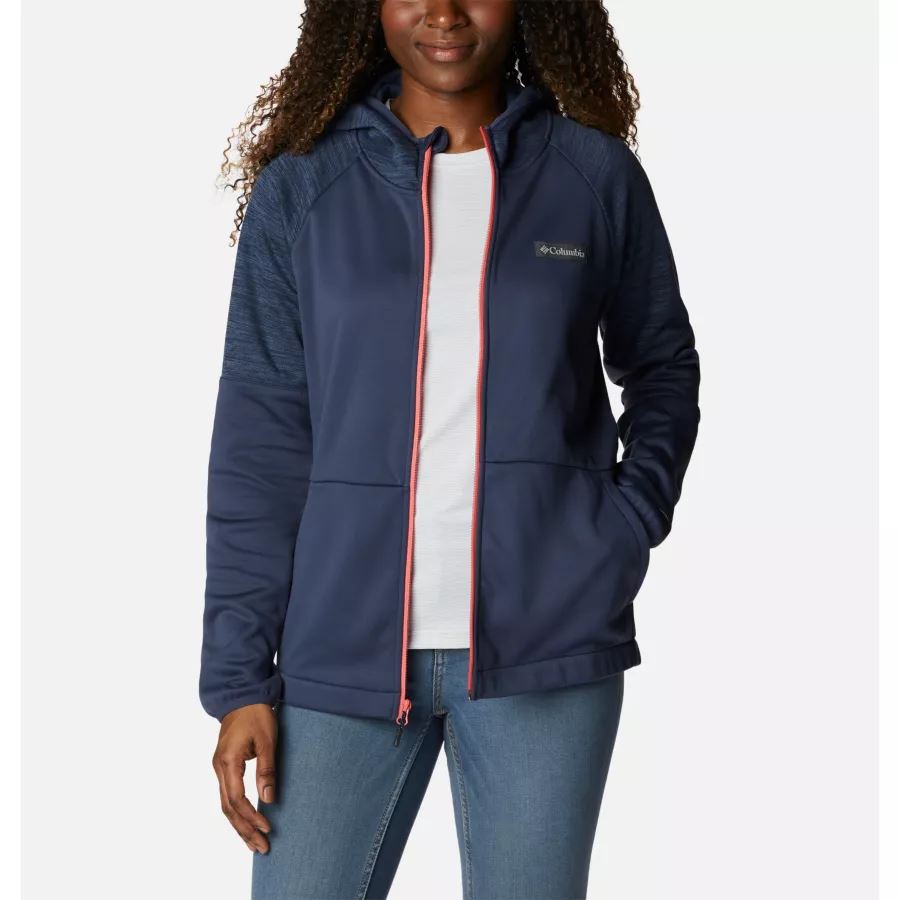 Women's Windgates Full Zip Fleece Jacket Columbia Nocturnal/Nocturnal Heather