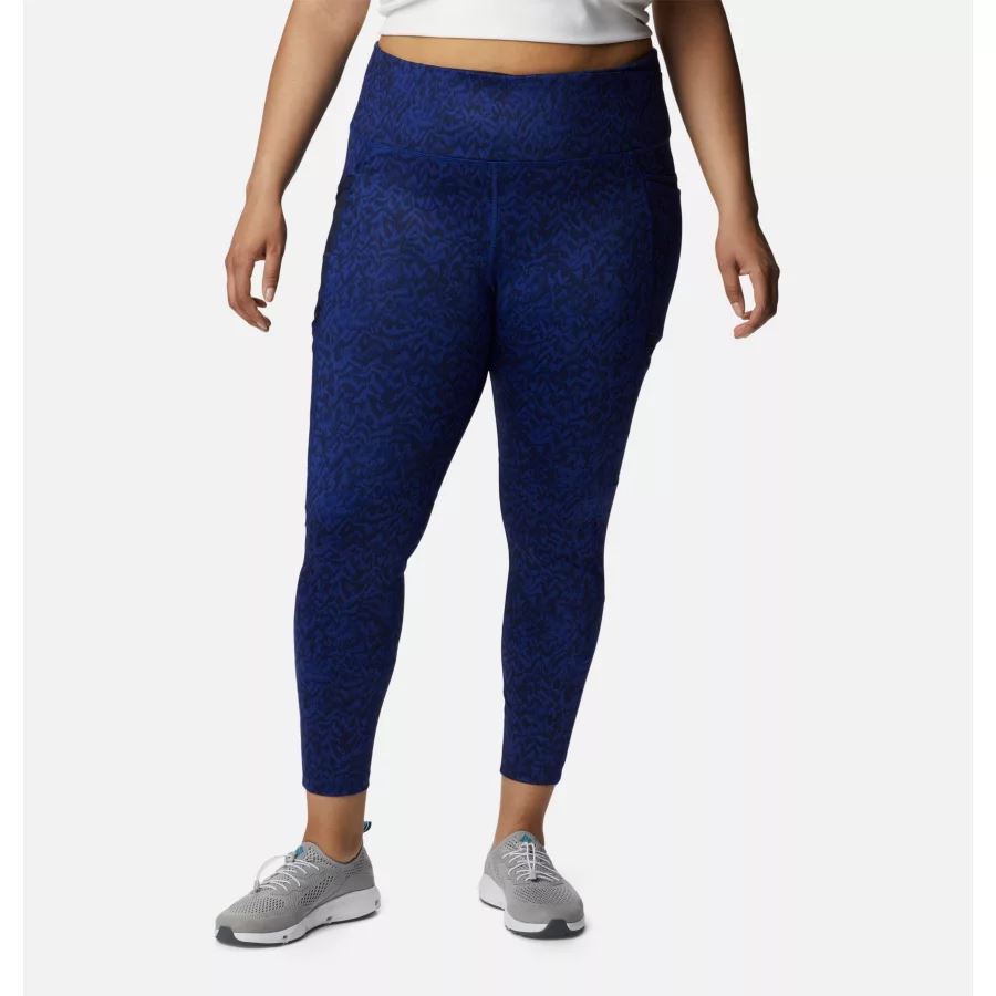 Women's Windgates II Leggings Plus Size Dark Sapphire Terrain Columbia