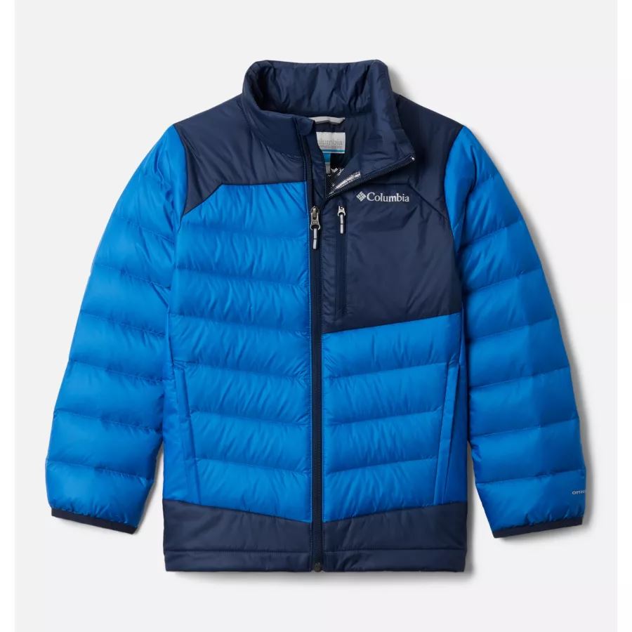 Youth Autumn Park Down Jacket Bright Indigo/Collegiate Navy Columbia