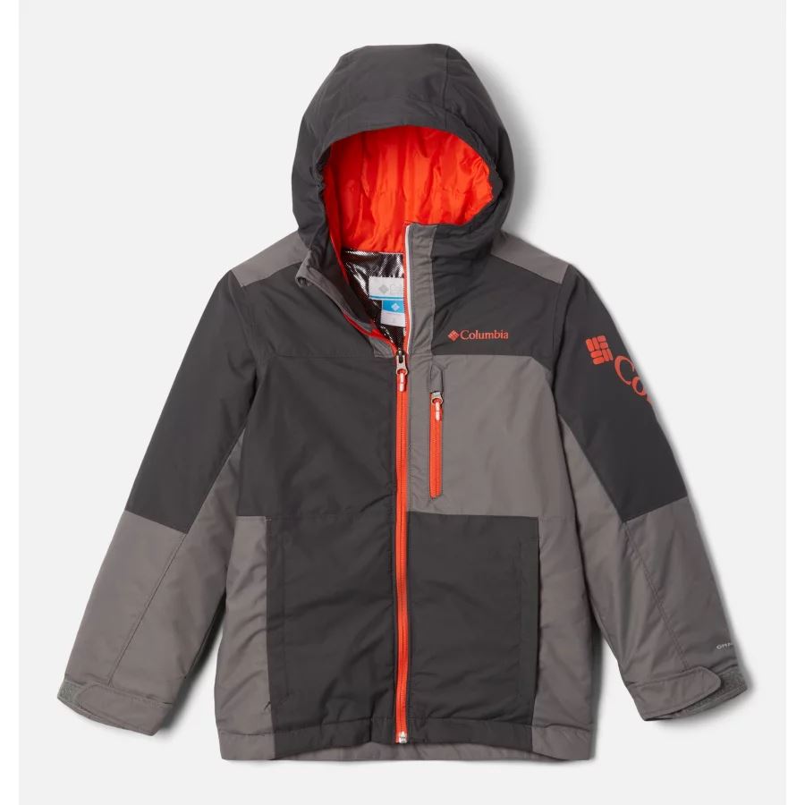 Youth Timberturner II Waterproof Ski Jacket Columbia Shark/City Grey