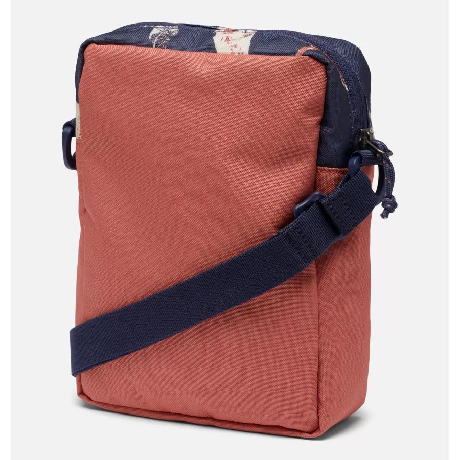 Zigzag Side Bag Columbia Nocturnal Topiary/Dark Coral