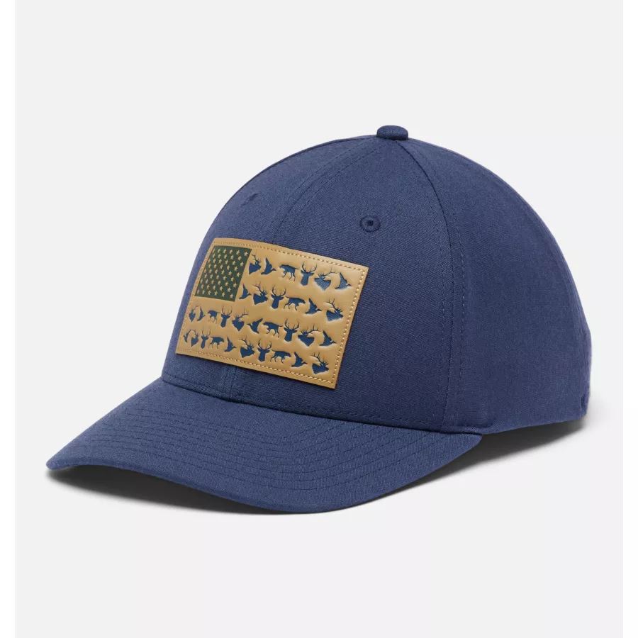 Zinc Columbia PHG Game Flag 110 Snap Back Cap Low Crown